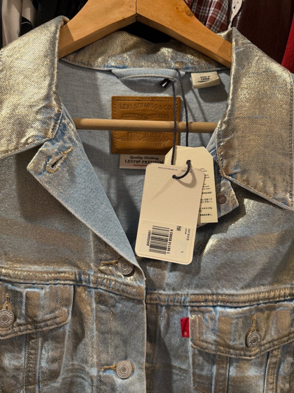 Levi's® Premium SHRUNKEN '90S TRUCKER JACKET - Picture 8 of 8